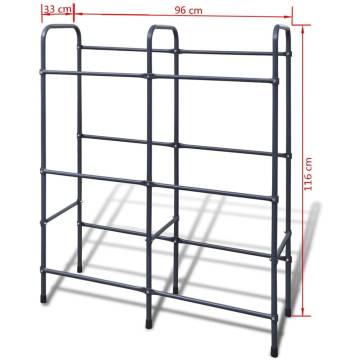 Steel Shelf for 6 Crates - Space-Saving Solution