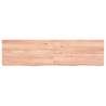 Wooden Bathroom Countertop - Light Brown Solid Oak | HipoMarket