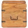 Solid Acacia Wood Chest - 40x40 cm | Hipomarket