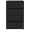 Stylish Black Sideboard 60x35x98.5 cm | Hipomarket