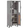 Highboard Grey Sonoma - Stylish Storage Solution | HipoMarket