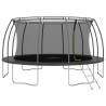 Trampoline Set Round 488x90 cm 150 kg Colour grey Size Ø 488 x 90 cm Quantity in Package 1 