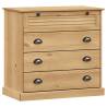 VIGO Chest of Drawers - Solid Pine 80x40x76 cm for Stylish Storage