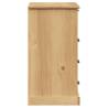 VIGO Chest of Drawers - Solid Pine 80x40x76 cm for Stylish Storage