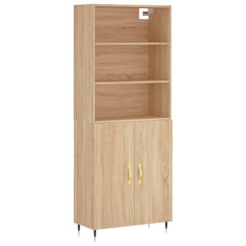 Highboard Sonoma Oak - Stylish Storage | Hipo Market