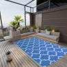 Outdoor Rug Blue 190x290 cm PP Colour blue Size 190 x 290 cm Quantity in Package 1 