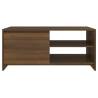 Brown Oak Coffee Table - Modern Design | HipoMarket