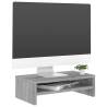 Monitor Stand Grey Sonoma - Modern Design & Storage Solution