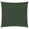 Sunshade Sail 5x5 m Dark Green | 160 g/m² HDPE - HipoMarket