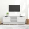 TV Cabinet High Gloss White 102x35x36.5 cm Engineered Wood Colour high gloss white Quantity in Package 1 