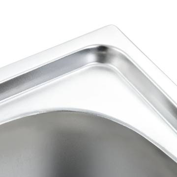 Stainless Steel Double Basin Kitchen Sink with Strainer - HipoMarket