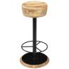 Stylish Solid Mango Wood Bar Chairs - Set of 2 | Hipo Market
