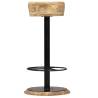 Stylish Solid Mango Wood Bar Chairs - Set of 2 | Hipo Market