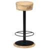 Stylish Solid Mango Wood Bar Chairs - Set of 2 | Hipo Market