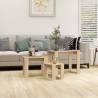 Nesting Tables 3 pcs Sonoma Oak Engineered Wood Colour sonoma oak Quantity in Package 3 