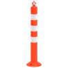 Traffic Control Bollards Set - 10 pcs with Chain | 75 cm PE