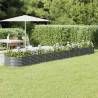 Garden Raised Bed Powder-coated Steel 512x80x36 cm Grey Colour grey Size 512 x 80 x 36 cm Quantity in Package 1 