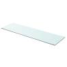 Shelf Panel Glass Clear 90x25 cm - Durable & Stylish Display