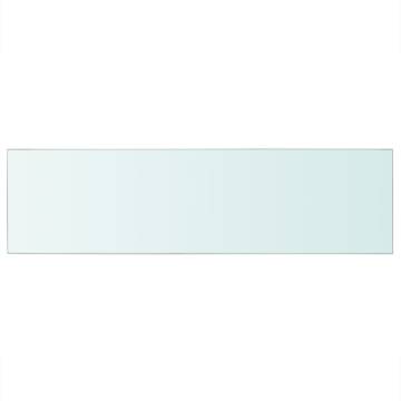 Shelf Panel Glass Clear 90x25 cm - Durable & Stylish Display