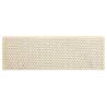 Stair Mats Self-Adhesive Sisal-Look 15 pcs - Cream