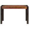 Elegant Honey Brown Solid Wood Dining Table - 120x60 cm