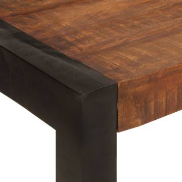 Elegant Honey Brown Solid Wood Dining Table - 120x60 cm