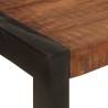 Elegant Honey Brown Solid Wood Dining Table - 120x60 cm