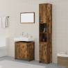 3 Piece Bathroom Furniture Set in Smoked Oak - Stylish & Practical