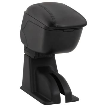 Premium Car Armrest Black - Adjustable Storage | Hipomarket