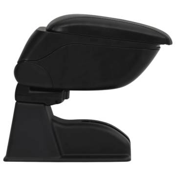 Premium Car Armrest Black - Adjustable Storage | Hipomarket