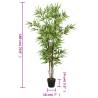 Realistic Artificial Bamboo Tree - 180cm, 1288 Leaves - Green