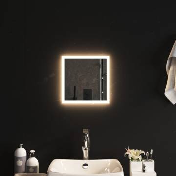 LED Bathroom Mirror 30x30 cm - Stylish & Waterproof