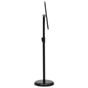 A3 Pedestal Poster Stand - Black Aluminium Alloy for Promotions