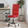 Height Adjustable Wine Red Mesh Office Chair | Hipomarket UK