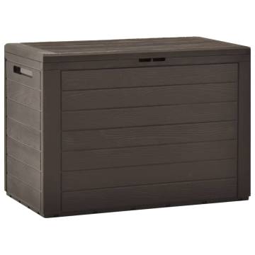 Stylish Brown Garden Storage Box 78x44x55 cm - HipoMarket