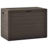 Garden Storage Box Brown 78x44x55 cm Colour brown Capacity 190 l 