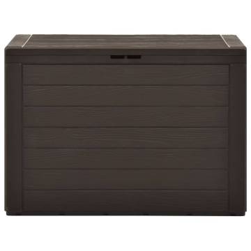 Stylish Brown Garden Storage Box 78x44x55 cm - HipoMarket