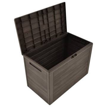 Stylish Brown Garden Storage Box 78x44x55 cm - HipoMarket