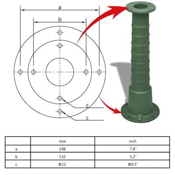 Garden Water Pump with Stand | Durable & Decorative