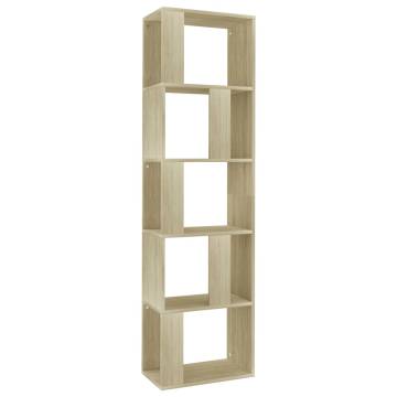 Book Cabinet/Room Divider Sonoma Oak - Stylish Storage Solution