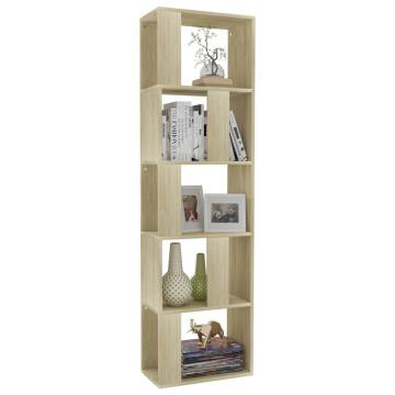 Book Cabinet/Room Divider Sonoma Oak - Stylish Storage Solution