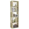 Book Cabinet/Room Divider Sonoma Oak - Stylish Storage Solution