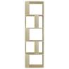 Book Cabinet/Room Divider Sonoma Oak - Stylish Storage Solution