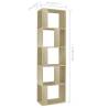 Book Cabinet/Room Divider Sonoma Oak - Stylish Storage Solution