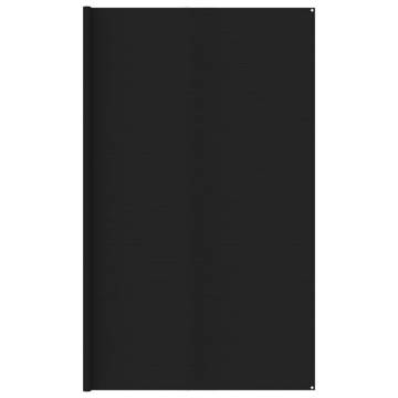 Tent Carpet 400x800 cm Black HDPE | Hipomarket