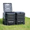 Garden Composter Black 1200 L Size 1200 l Quantity in Package 1 