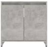 Stylish Bathroom Cabinet in Concrete Grey | 60x33x61 cm