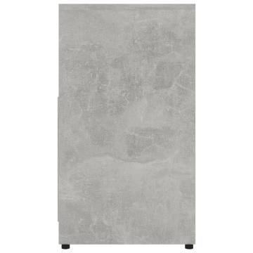 Stylish Bathroom Cabinet in Concrete Grey | 60x33x61 cm