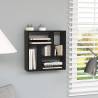 Wall Shelf Black 45.1x16x45.1 cm Engineered Wood Colour black Quantity in Package 1 Number of Pieces 