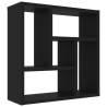 Modern Black Wall Shelf - 45.1x16x45.1 cm | HipoMarket